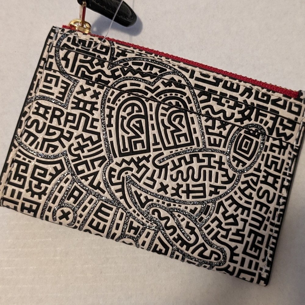 Mickey Mouse x Keith Haring x Coach Mini Skinny ID